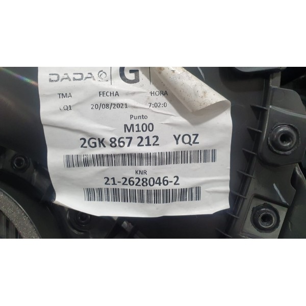 Forro Porta Traseiro Direito Vw Taos 1.4 250 Tsi 2022 C/ Det