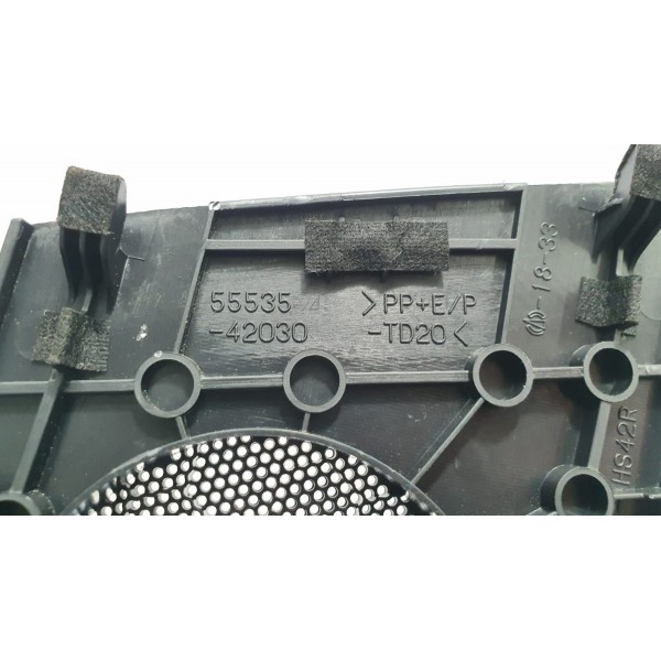 Acabamento Tweeter Alto Falante Dir Toyota Rav4 Hybrid 2020 Preto