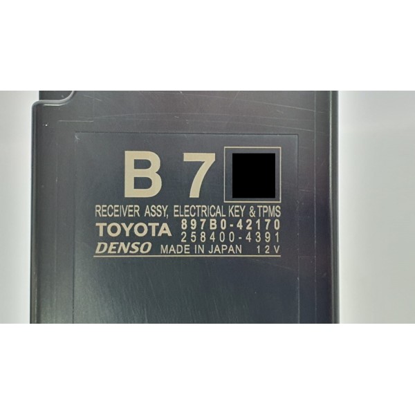 Módulo Receptor Toyota Rav4 Hybrid 2020 