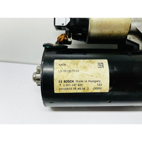 Motor De Arranque Bmw 320 F30 N20 2014 Cód. 8612576 01