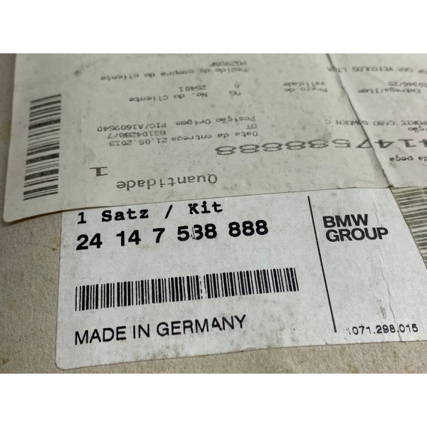 Suporte Cabo Transmissão Bmw E60 E70 X5 2009 Cód. 7588888 Prateado