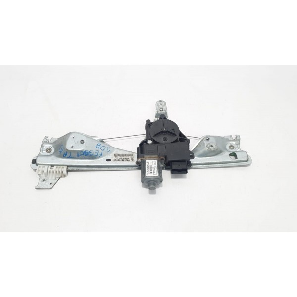 Máquina De Vidro Traseira Esquerda Peugeot 308 Thp 2015