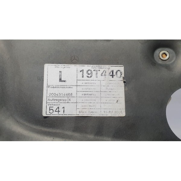 Máquina De Vidro Traseira Esquerda Mercedes Benz A200 2006