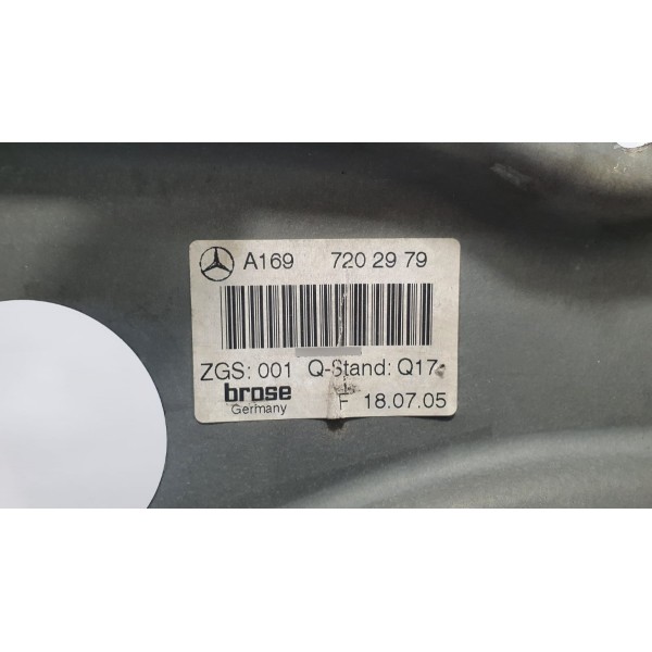 Máquina De Vidro Dianteira Esquerda Mercedes Benz A200 2006