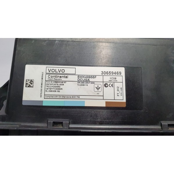 Módulo De Conforto Volvo S60 3.0 T6 2011