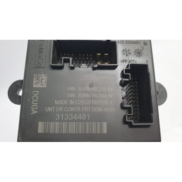 Módulo Da Porta Traseira Esquerda Volvo S60 3.0 T6 2011