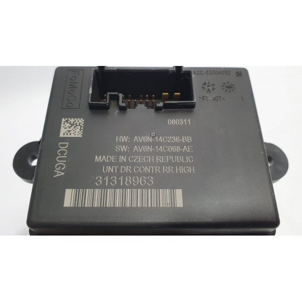 Módulo Porta Traseira Direita Volvo S60 3.0 T6 2011