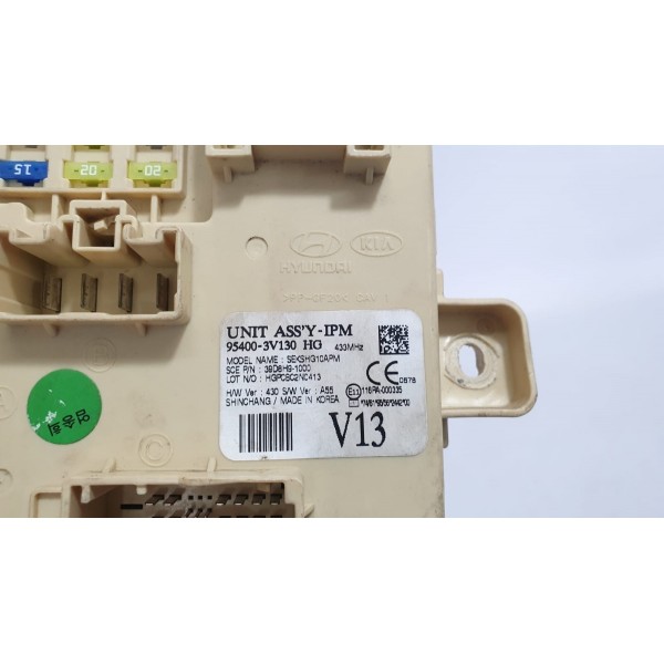 Caixa De Fusíveis Hyundai Azera V6 2012 Cód. 954003v130