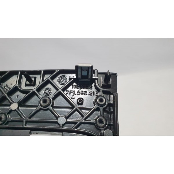 Moldura Console Central Black Piano Vw Touareg V6 2014