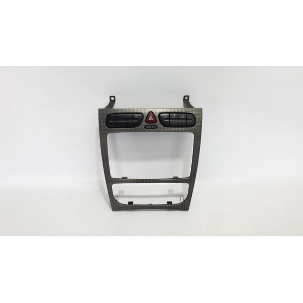 Moldura Console Central Painel Mercedes Benz C240 2002