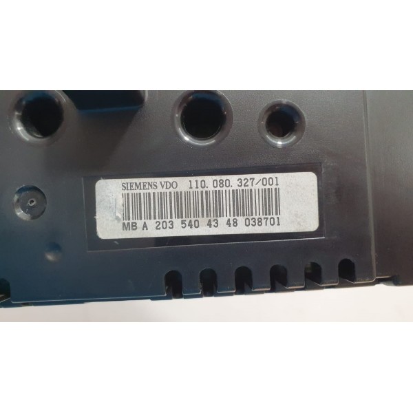 Painel De Instrumentos (com Detalhe) Mercedes Benz C200 2006