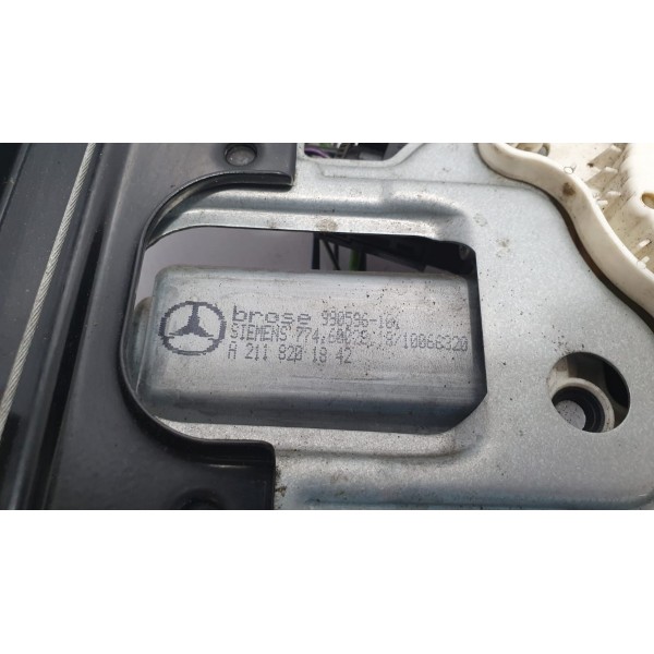 Máquina De Vidro Dianteira Esquerda Mercedes Benz C200 2006
