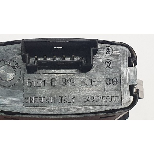 Botão Pisca Alerta Bmw X1 Sdrive 2012 Cód. 61316919506 Preto