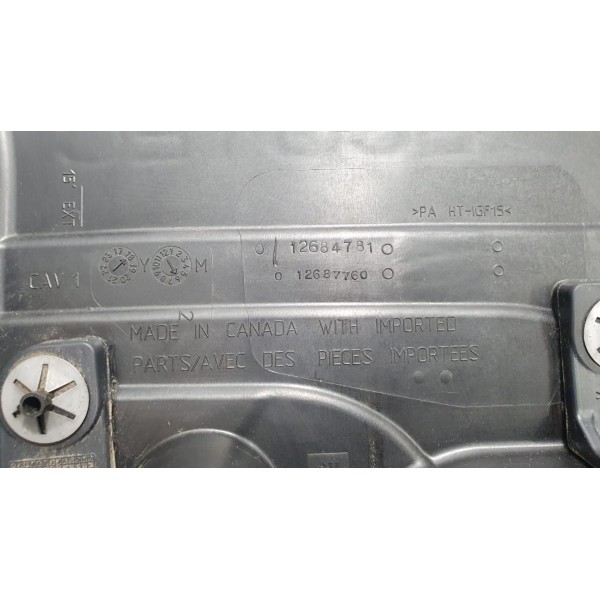 Capa Do Motor Gm Chevrolet Tracker 1.4 Turbo 2017 