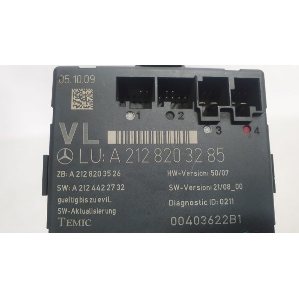 Módulo Conforto Mercedes Benz C180 2009 Cód A2128203285