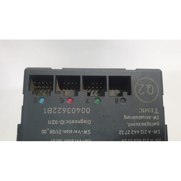 Módulo Conforto Mercedes Benz C180 2009 Cód A2128203285