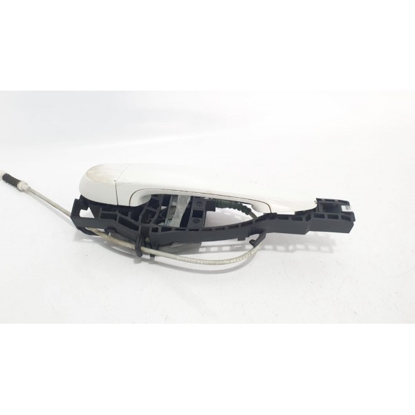Maçaneta Traseira Esquerda Bmw 320i F30 2015 Cód 51227332267 Preto