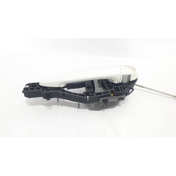 Maçaneta Traseira Esquerda Bmw 320i F30 2015 Cód 51227332267 Preto