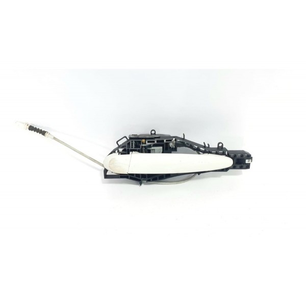 Maçaneta Traseira Esquerda Bmw 320i F30 2015 Cód 51227332267 Preto