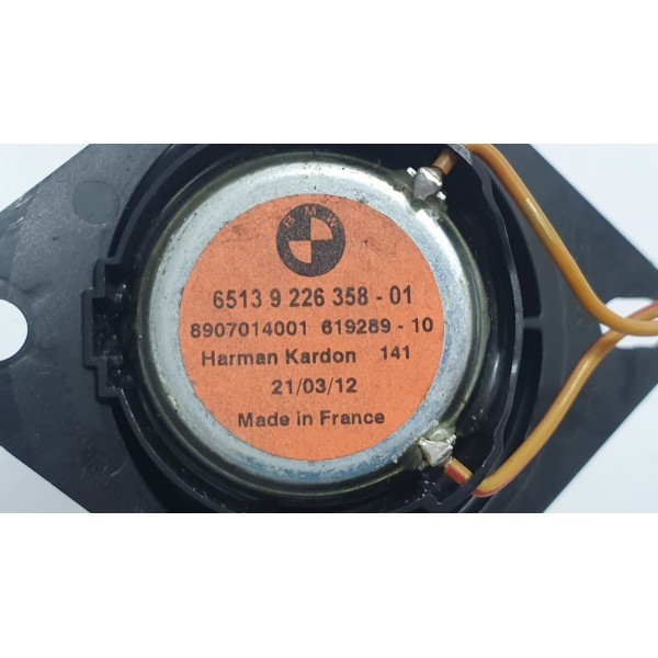 Tweeter Alto Falante Harmon Kardon Bmw 535i F10 2015 Preto