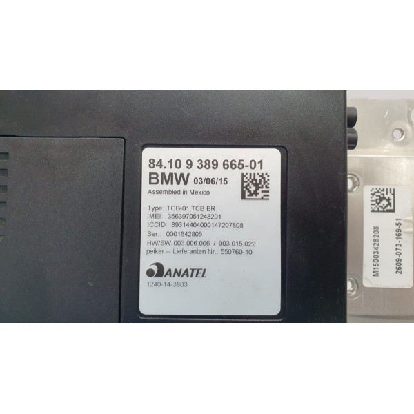 Módulo Sos Bmw X1 Xdrive25i Sport 2016 9389665 // 938966501 