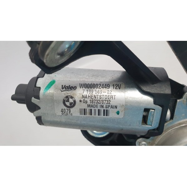 Motor Limpador Vidro Traseiro Bmw 120i E87 2003/2007