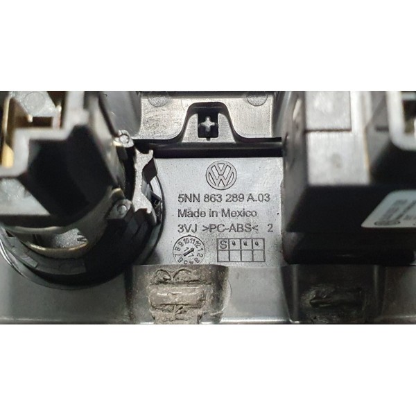 Moldura Console Traseiro Vw Tiguan Allspace Tsi 2018