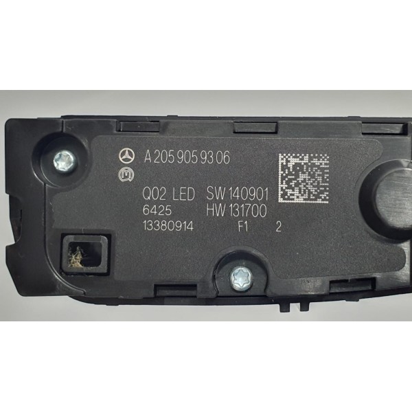 Botão Comando Volume Mercedes Benz C180 2017