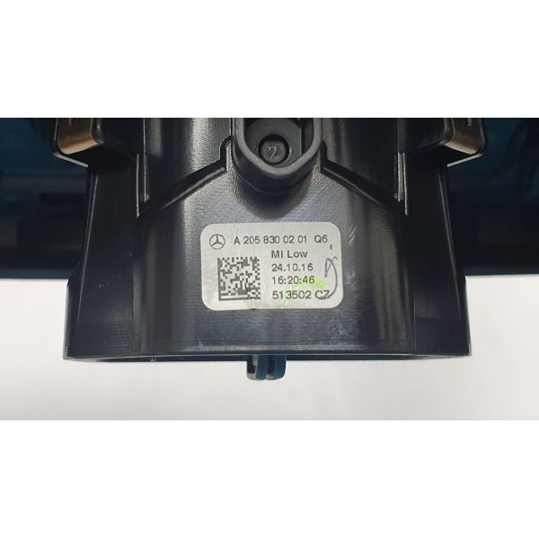 Moldura Console Central Mercedes Benz C180 2017