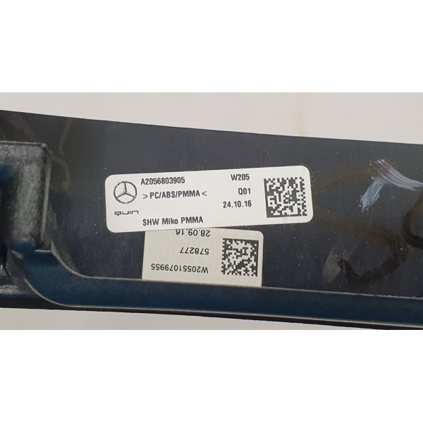 Moldura Console Central Mercedes Benz C180 2017