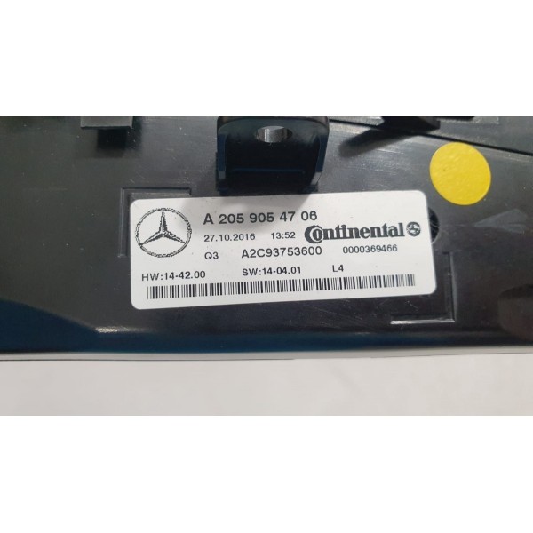 Comandos Ar Condicionado Mercedes Benz C180 2017