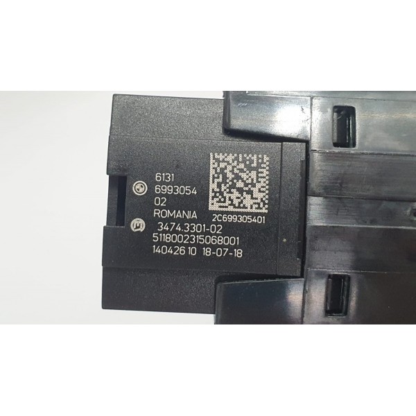 Botão Pisca Alerta Bmw X3 G01 Xdrive 20i 2019 61316993054 Preto