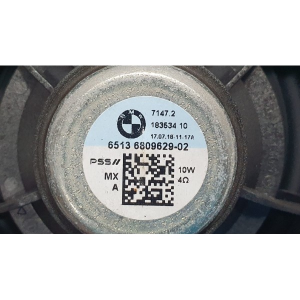 Alto Falante Porta Dian Direita Bmw X3 G01 Xdrive 20i 2019 Preto