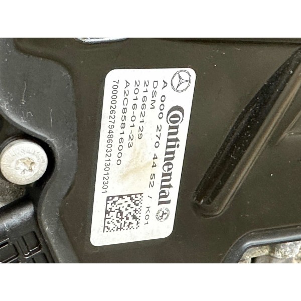 Transmissão Mercedes-benz C200 2.0 Turbo 2016  W205