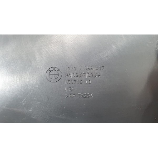 Acabamento Churrasqueira L/esq. Bmw X3 G01 Xdrive 20i 2019 Preto