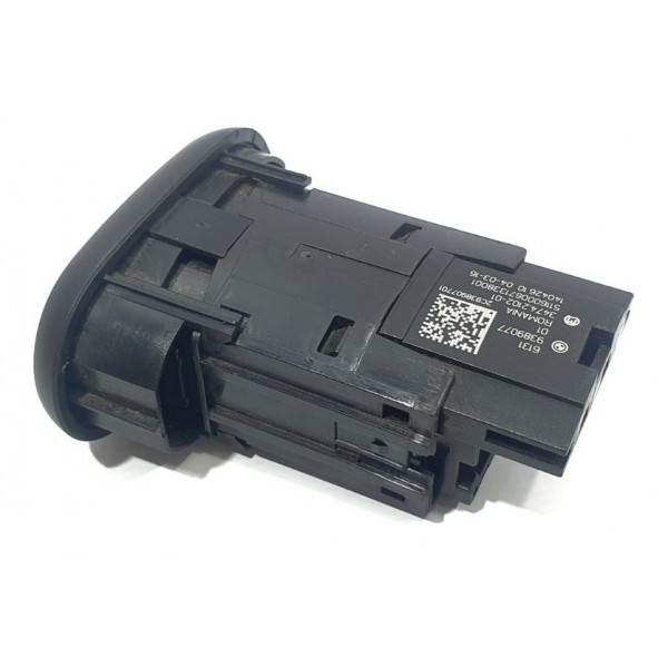 Botão Pisca Alerta Mini Cooper S 2016 Preto