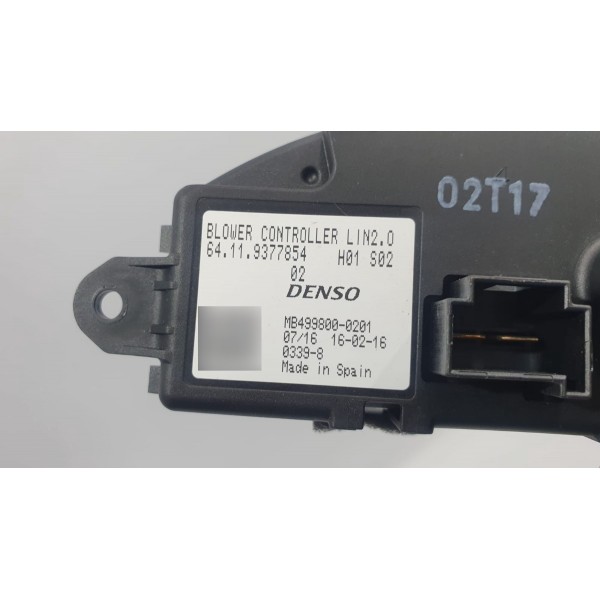 Resistência Do Ar Condicionado Mini Cooper S 2016