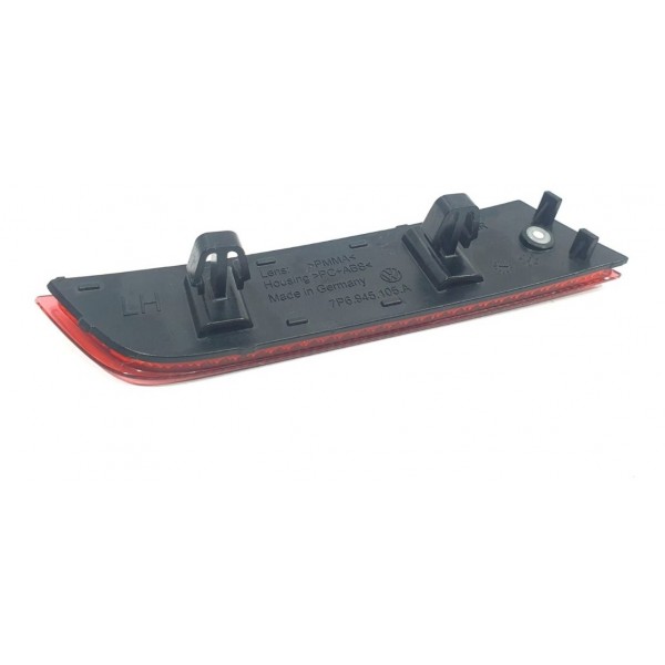 Refletor Parachoque Traseiro Esquerdo Vw Touareg 2015 Vermelho