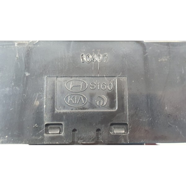 Botão Alerta Hyundai Creta Action 2022 Preto