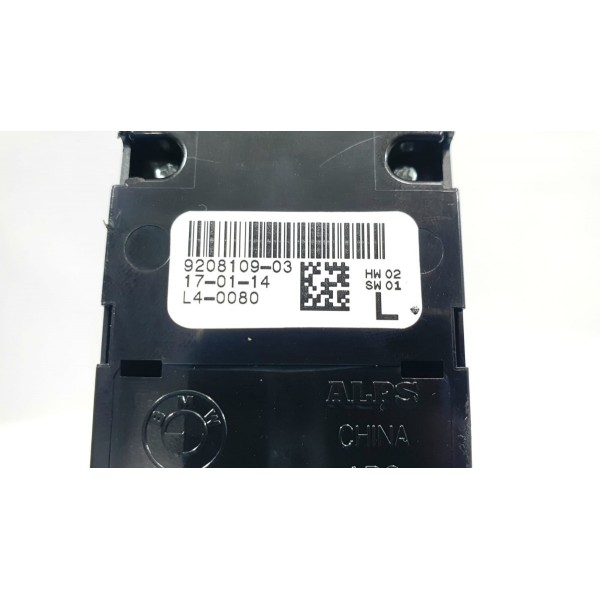 Botão Comando Vidro Elétrico Motorista Bmw 116i Thp 2014