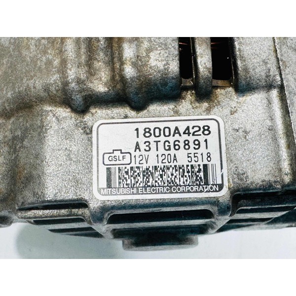 Alternador Mitsubishi Outlander 3.0 V6 2016 1800a428  P11