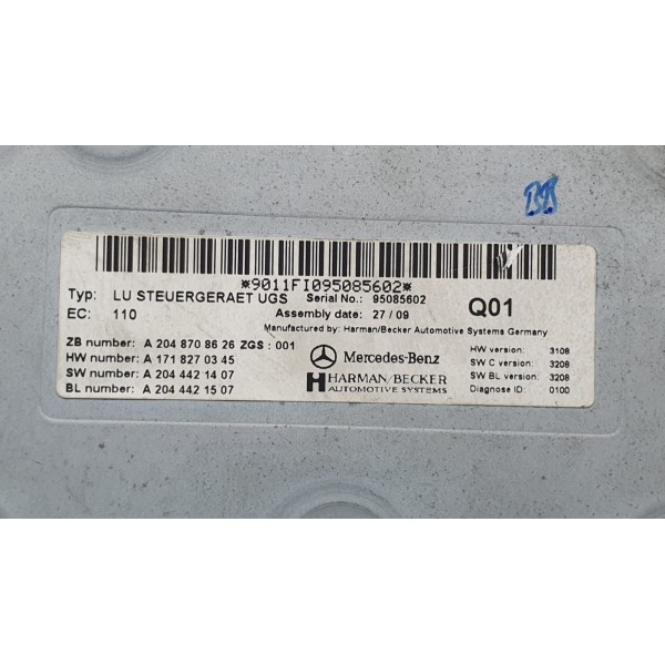 Módulo Controle Multimidia Mercedes Benz E350 Coupe 2010