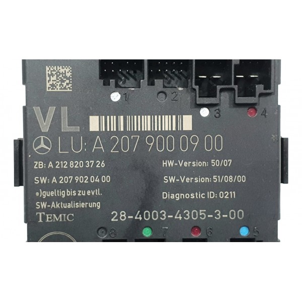 Módulo Conforto Porta Mercedes Benz E350 Coupe 2010