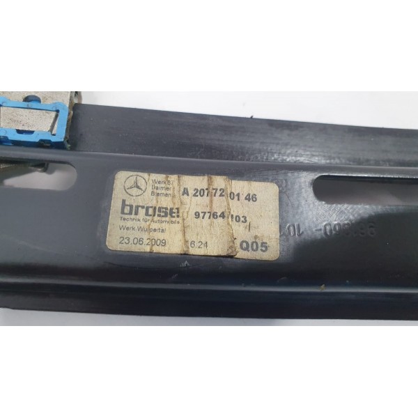 Máquina De Vidro L/esquerdo Mercedes Benz E350 Coupe 2010