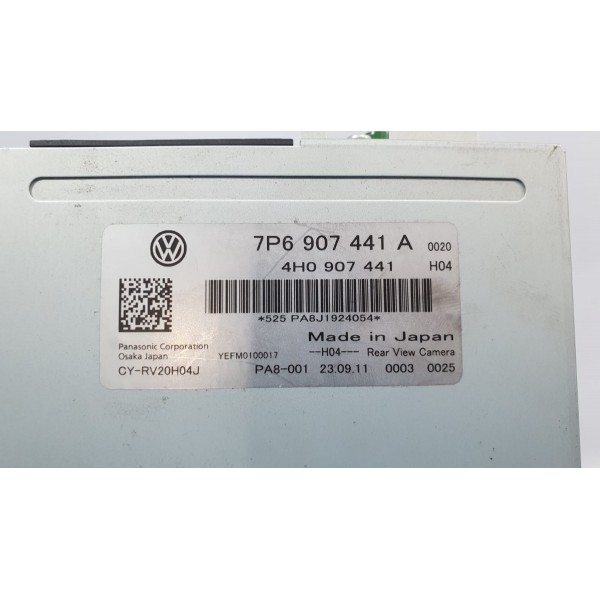 Módulo Câmera De Ré Vw Touareg V6 3.6 2011