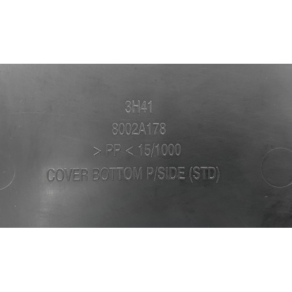 Tampa Acabamento Inferior Do Painel Mitsubishi Lancer 2012