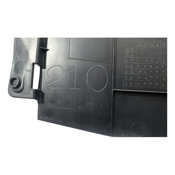 Acabamento Esquerdo Console Mitsubishi Lancer Ralliart 2012