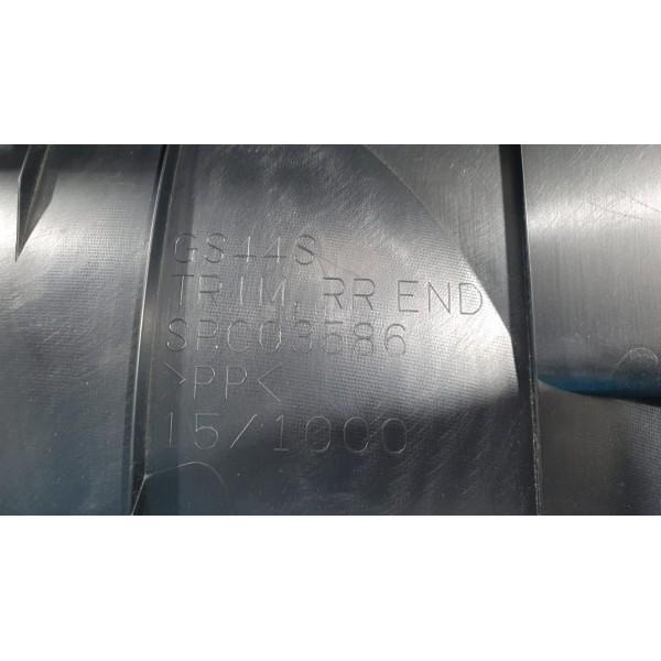 Acabamento Soleira Porta-malas Mitsubishi Lancer Ralliart 12