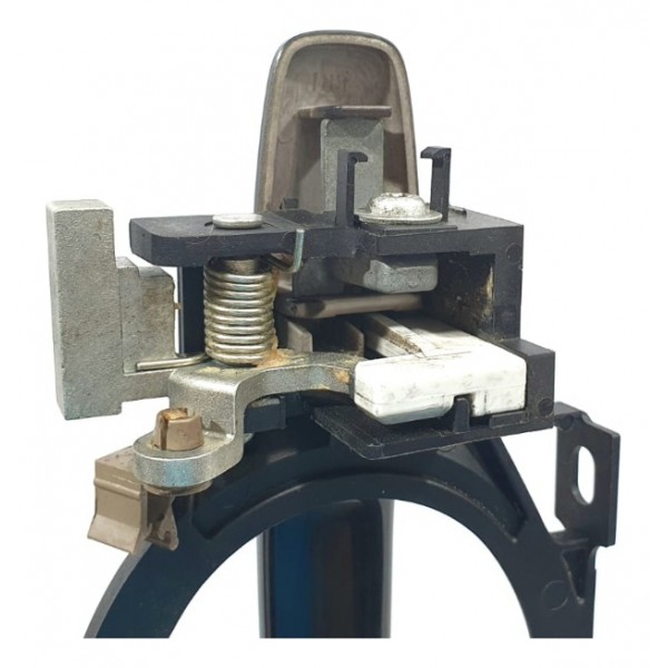 Maçaneta Porta Traseira Dir. Mitsubishi Lancer Ralliart 2012 Traseira