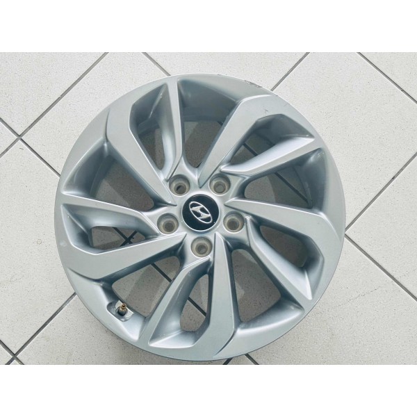 Roda Hyundai New Tucson 2020 Aro 17 Avulsa Usada - Prata